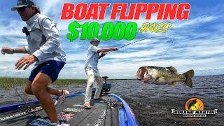 Boat Flipping $10,000 Bass On My Home Lake - RMMC Series