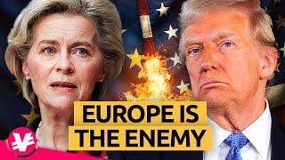 Why Does TRUMP Want to SINK the European Economy with 50% Tariffs? @visualeconomiken