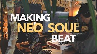 Making neo soul in my home studio