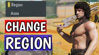 How To Change Region In Call of Duty Mobile | COD Mobile Region