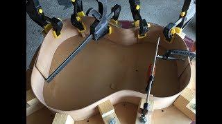 Bending the sides of a classical guitar