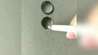 How to draw easy water drop Shadow in pencil..bY AiNa...