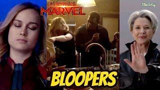 Captain Marvel Hilarious Bloopers and Gag Reel | Brie Larson Funny