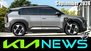 Kia NEWS - September 2024 - EV3 AWD und GT ab 2025/26 & Leasing - EV2 EV1 - Zulassungszahlen deutsch