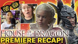 Jason and Rosie's Epic RECAP of the House of the Dragon Series PREMIERE! | X-Ray Vision Podcast