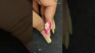 Easy Nailart using Brush || #nailarts #shorts #viralvideo #subscribe #youtubesubscribers