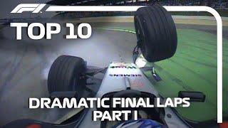 Top 10 Dramatic Final Laps In F1 - Part 1