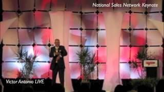 Humorous Sales Motivation Keynote Speaker Victor Antonio on Selling & Selling the Loss