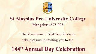 144th Annual Day Celebration of St Aloysius Pre-University College | Mangaluru