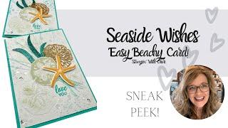 Seaside Wishes: Send a FUN Beachy Card W/ Stampin Up Bundle