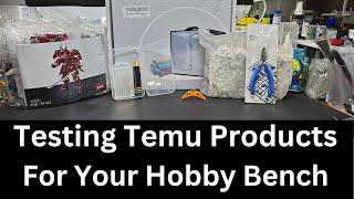 Testing Temu Products For Your Hobby Bench