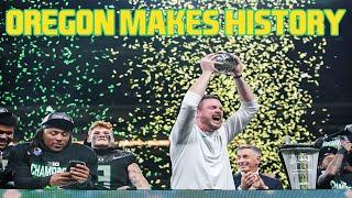 Oregon Makes History By Winning The Big Ten In Their First Year |