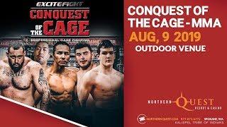 Conquest of the Cage Aug 9, 2019 (FULL EVENT)