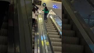 HOW NOT TO CLIMB ESCALATORS #kachabadam #funny