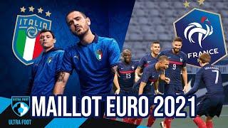 LES NOUVEAUX MAILLOTS DE L'EURO 2021