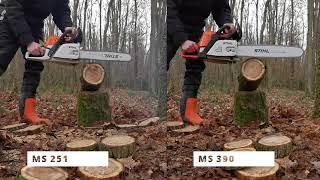 Chainsaw Stihl : MS 251 and MS 390