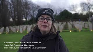 Candlelit Christmas Remembrance at Stonefall Cemetery, Harrogate