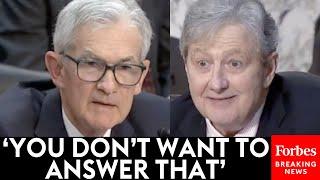 BREAKING NEWS: John Kennedy Rapid-Fire Questions Fed Chair Jerome Powell About Economy, 'Bidenomics'