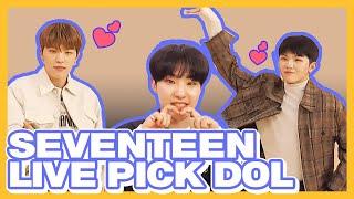 IDOL ROOM Seventeen PICK DOL moments. SOOO CUTE (Turn On CC)