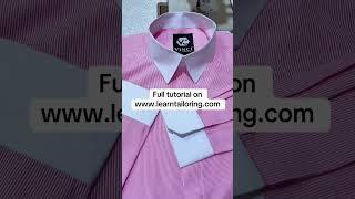 Shirt making tutorial