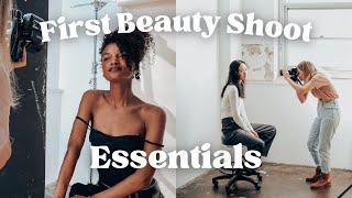 3 Easy Essentials for your FIRST Beauty Photo Shoot