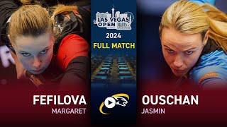 Margarita Fefilova vs Jasmin Ouschan ▸ 2024 Las Vegas Open by Rums of Puerto Rico