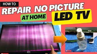 How to Repair Led Tv Screen No Picture || Led tv Display Problem