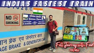 GATIMAAN EXPRESS Chair Car Food Review | Delhi to Jhansi Full Journey | Indian Railways | Train Vlog