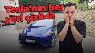 20 GÜNDE ÇİZİLDİ! TESLA PPF KAPLAMA ZORUNDA KALDIM!