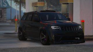 GTA 5| Widebody Demon Trackhawk Build! (INSANE LAUNCH)