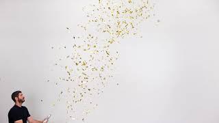 Gold Confetti Cannon | Superior Celebrations