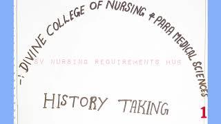 HISTORY TAKING || REQUIREMENTS || MENTAL HEALTH NURSING| 5THSEMESTER #VIDEO#BSCNURSING