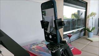 KobraTech Phone Tripod Mount Adapter Review | KobraTech UniMount 360 iPhone Tripod Mount Holder