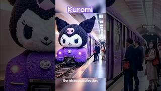 Which Train Would You Ride? #shorts #sanrio #kuromi #hellokitty #cinnamoroll