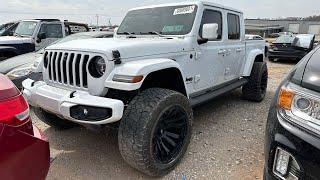 Copart Walk Around 3-10-23 + Almost Mint $100,000 Jeep Gladiator