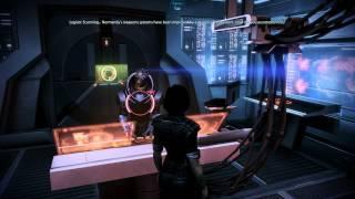 Mass Effect 3: Legion is trying to give Garrus calibrating tips