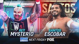 Rey Mysterio vs Santos Escobar (1/2) | WWE SmackDown 03/22/24