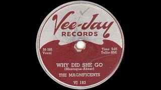 The Magnificents - Why Did She Go 1956