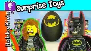 Lego Trixie and PlayDoh Batman Surprise Egg