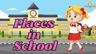 Places in School | Vocabulary for Kids | Teacher Lis TV