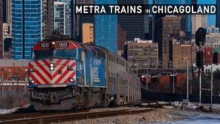 Extreme Metra Trains in Chicago