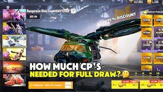 *Full* Opening Dangerous Ride Legendary Crate | How Much CP's Needed For Full Draw | 25% Discount