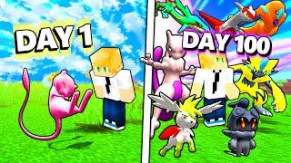 We Spent 100 Days In Pixelmon Catching Every Legendary Pokemon