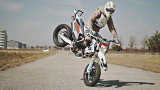 HUSQVARNA FE 501 FMF SOUND!! WHEELIE