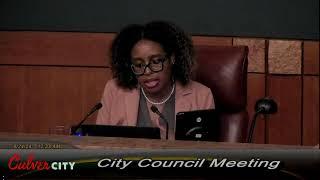 Culver City - City Council Meeting - 9/23/2024