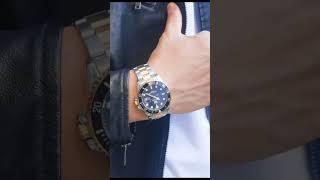 OLEVS 5885 Men's Green Water Ghost Watch