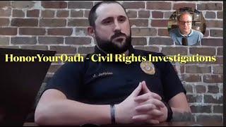 Deposition of police officer who does not know the law when he arrests people ! I cannot "recall" !