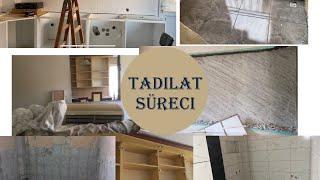 Tadilat Süreci #1 I Ev Yenileme I Öncesi Sonrası