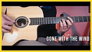 Gone With The Wind - Chord/Melody Intro Transcription (Full screen version)