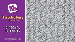 Diagonal Triangles Stitch